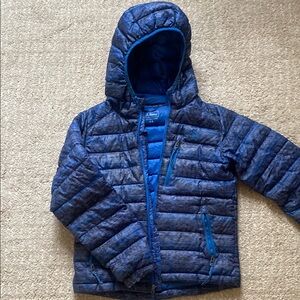 Kids Blue Puffer Jacket